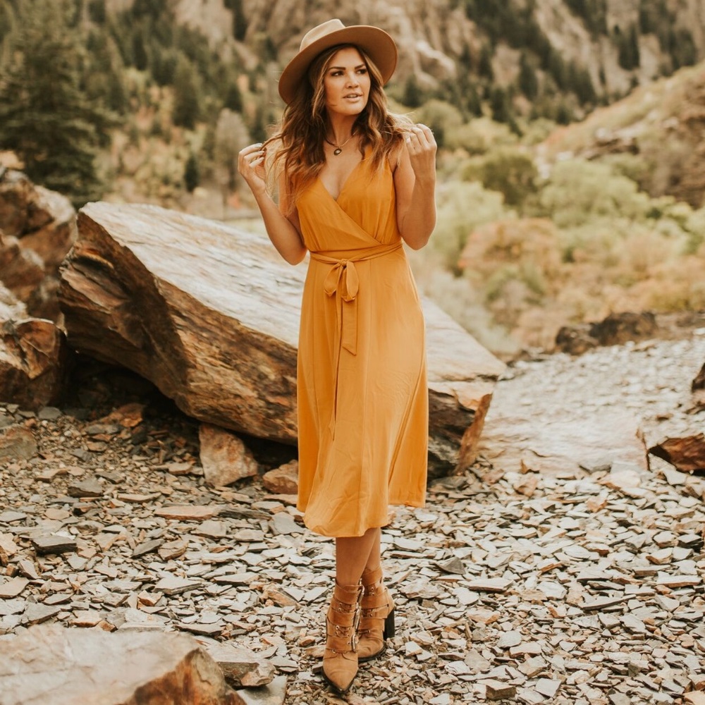 Marigold Show Me Your MuMu dress